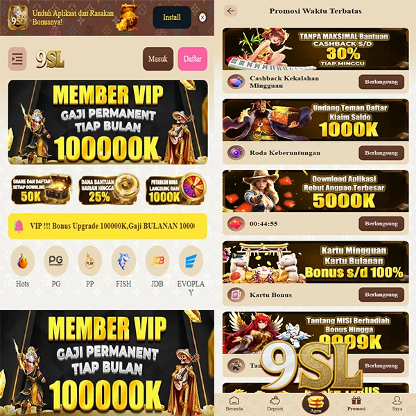 9SL Login Resmi APK 2026